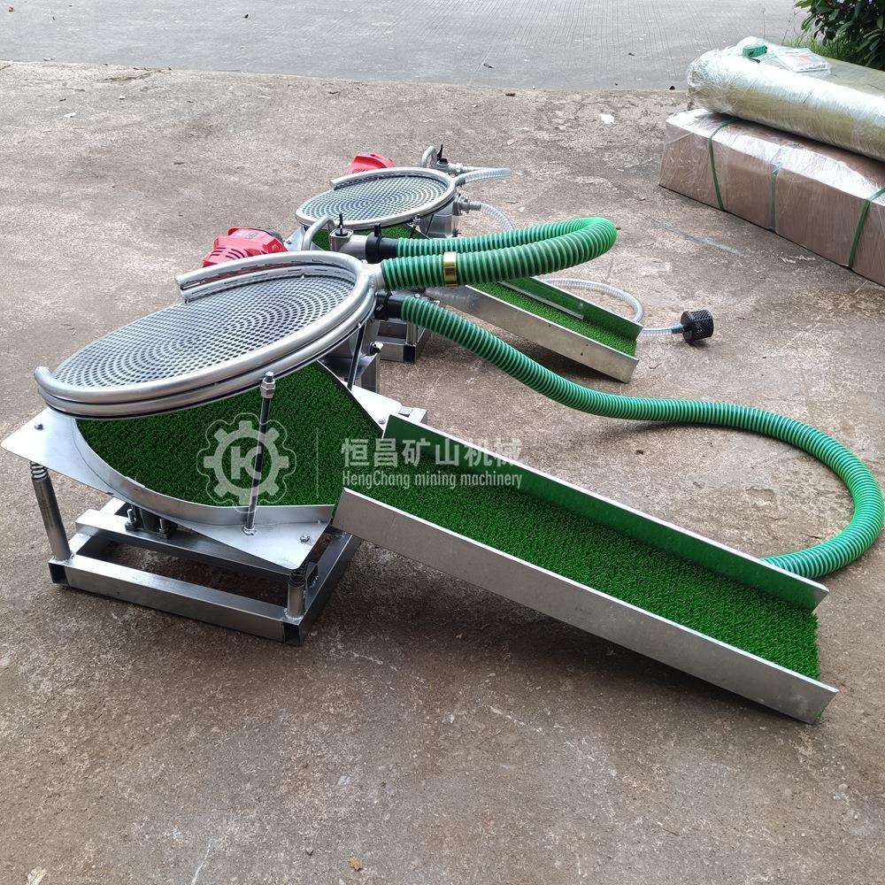 江西便携式淘金机汽油淘金机大动力振动筛冲洗淘金机小型淘金机