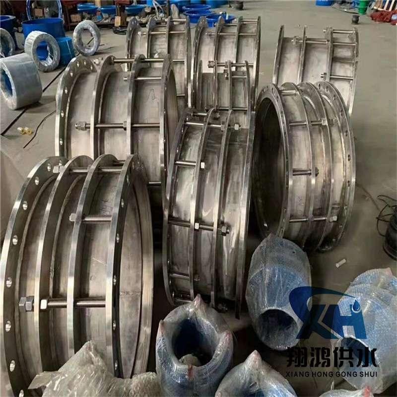 304/316L不锈钢双法兰限位伸缩节VSSJA-2B2F型松套伸缩器接头管道