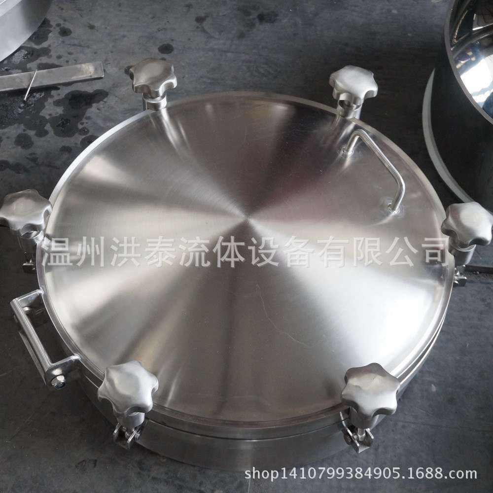 供应不锈钢压力人孔 不锈钢人孔 manhole  round with pres