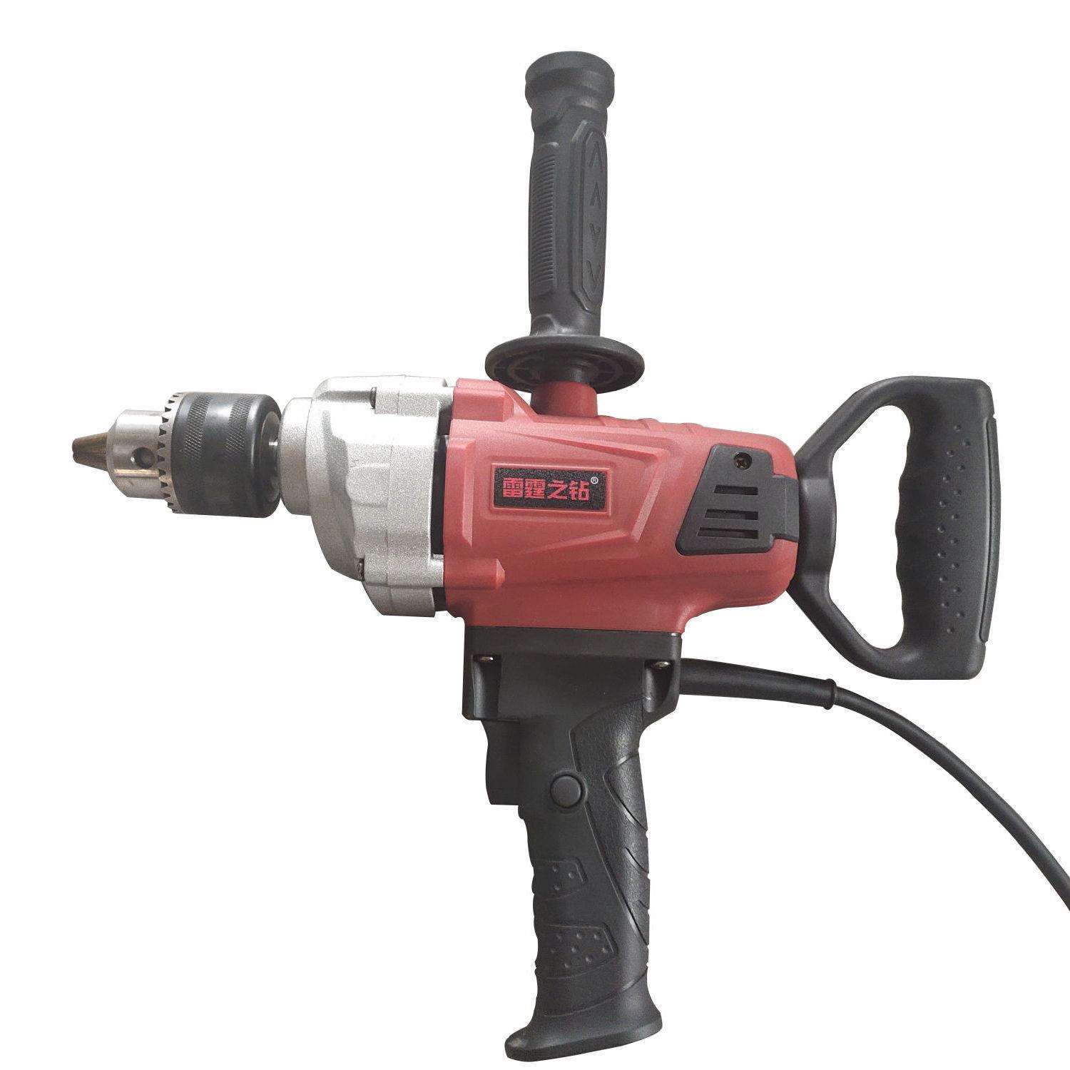 16A飞机钻大功率油漆腻子粉水泥搅灰机多功能打灰机电钻搅拌机