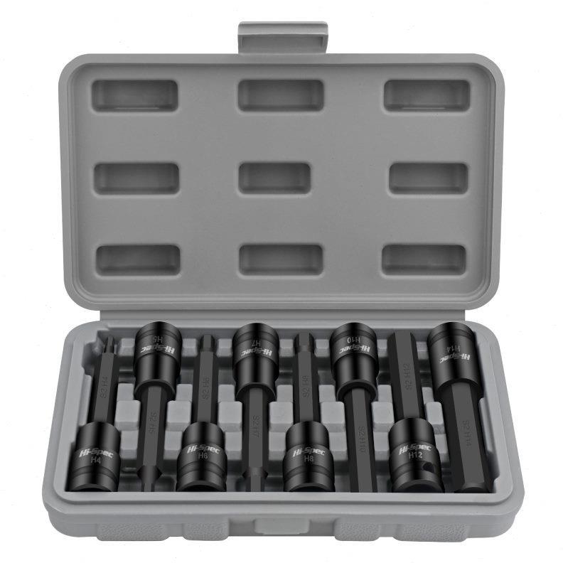 内六角套筒电动扳手工具 内6方套筒头套装t30t40t50梅花批头