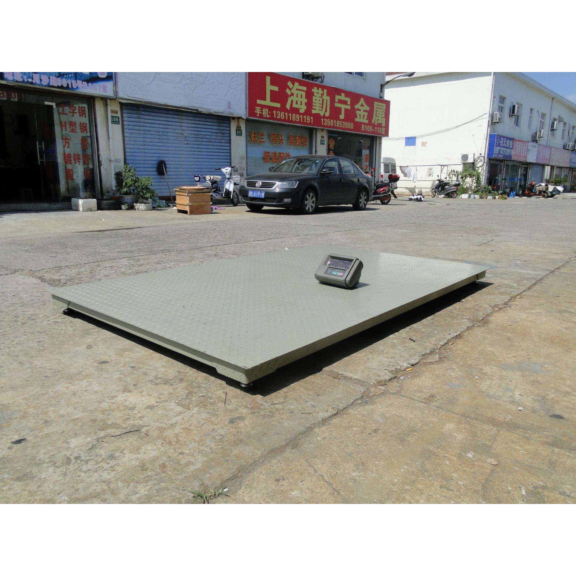 山东1-10t电子地磅秤，青岛电子衡器生产厂家 电子地泵多少钱