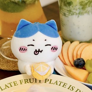 日本chiikawa挂件吉伊卡哇吃柠檬公仔酸柠檬乌萨奇玩偶小八周边