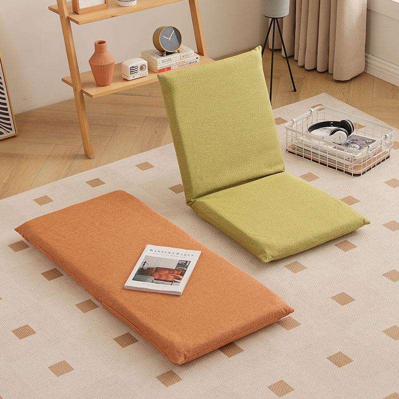 地上坐垫可可折叠座椅躺床上靠背椅睡飘窗可小沙发懒人沙发榻榻米