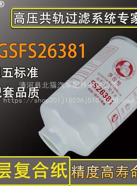 FS26381油水分离器FS0100东风多利卡D6 D7柴油滤芯滤清器FS26389