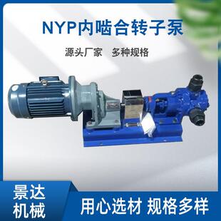 NYP高粘度转子泵 化工涂料糖浆泵白乳胶树脂胶泵油漆高粘稠转子泵