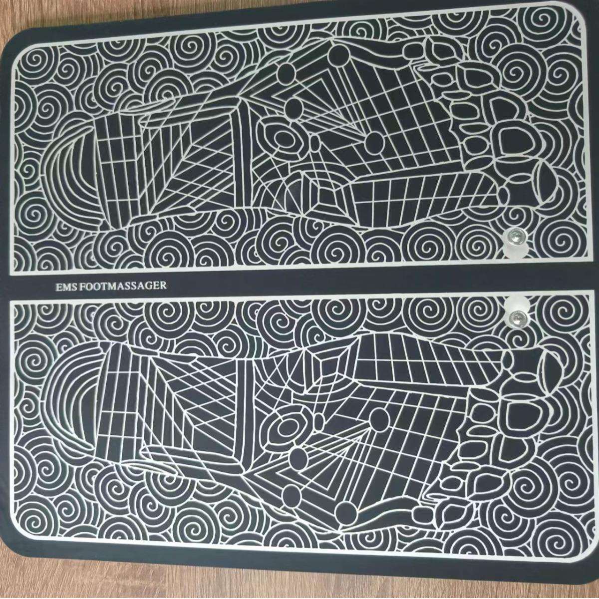 EMS电极片 理疗按摩片 水凝胶脉冲脚垫导电银浆 超低电阻