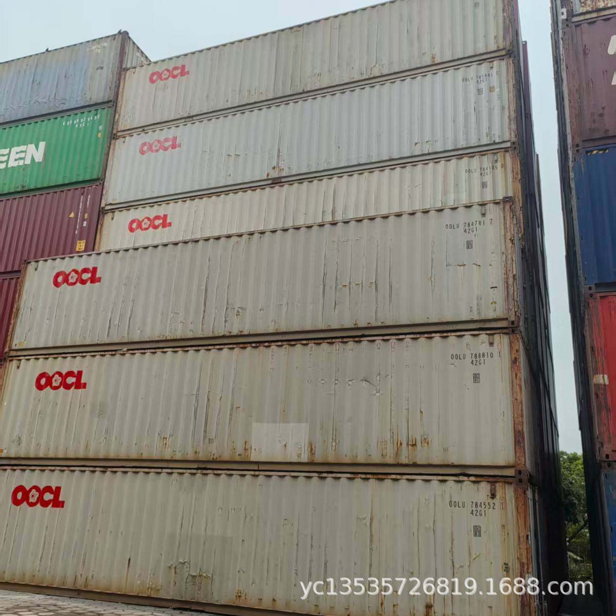 二手海运集装箱40尺 40GP平柜 12米铁皮柜 货柜集装箱 海柜集装箱,商业/办公家具,储物房/活动房/结构棚,淘宝优惠券,粉丝福利购,淘宝优惠卷
