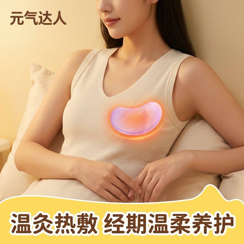 元气达人暖胸贴乳腺热敷贴3D贴合发热保暖贴暖护乳贴蒸汽乳房专用