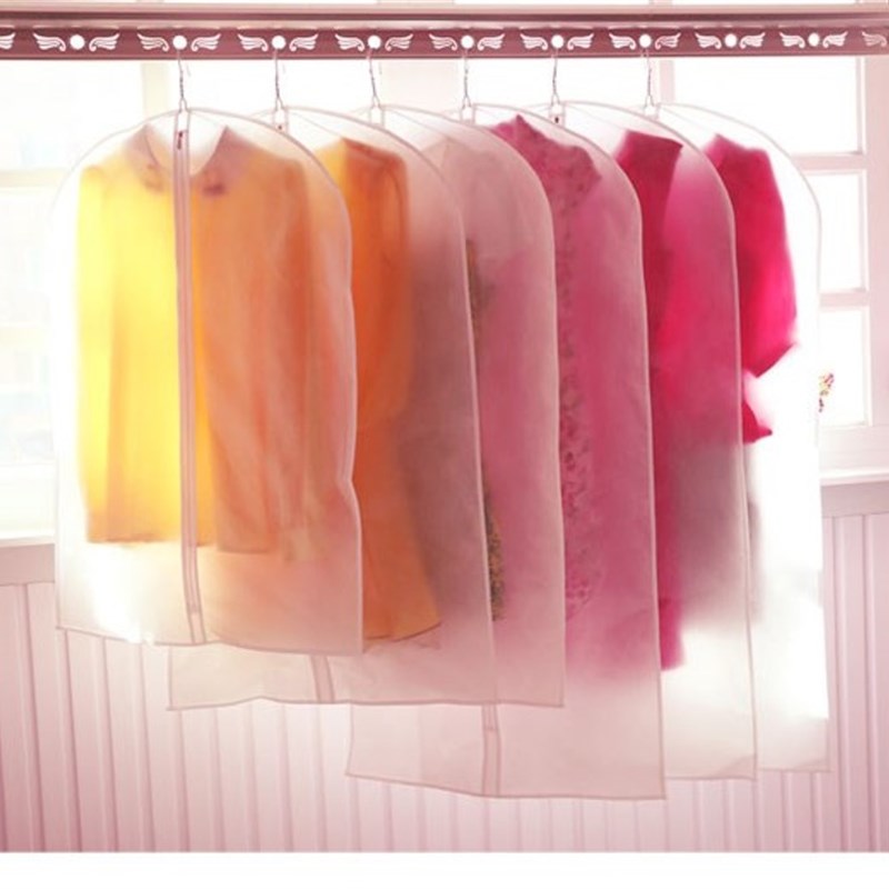 羽绒服皮衣袋衣服防尘罩宿舍用干洗店用防水挡灰尘防W虫无纺布洗