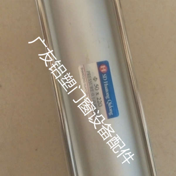 优质50*220气压气缸双头锯精密锯断桥铝合P金塑钢门窗加工设备配