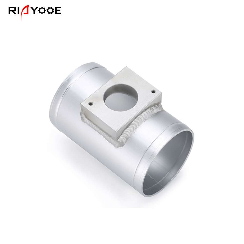 RIAYOOE 汽车进气改装翼神 蓝瑟铝合金空气流量计法兰底座