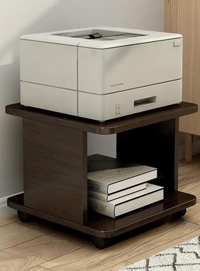 简约办公室放打印机置动架印落地架子移桌下复机AL100734传真机物