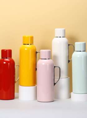 锈高颜值16不钢机MHD械测温焖分茶壶大容量茶水离传家壶手提保温