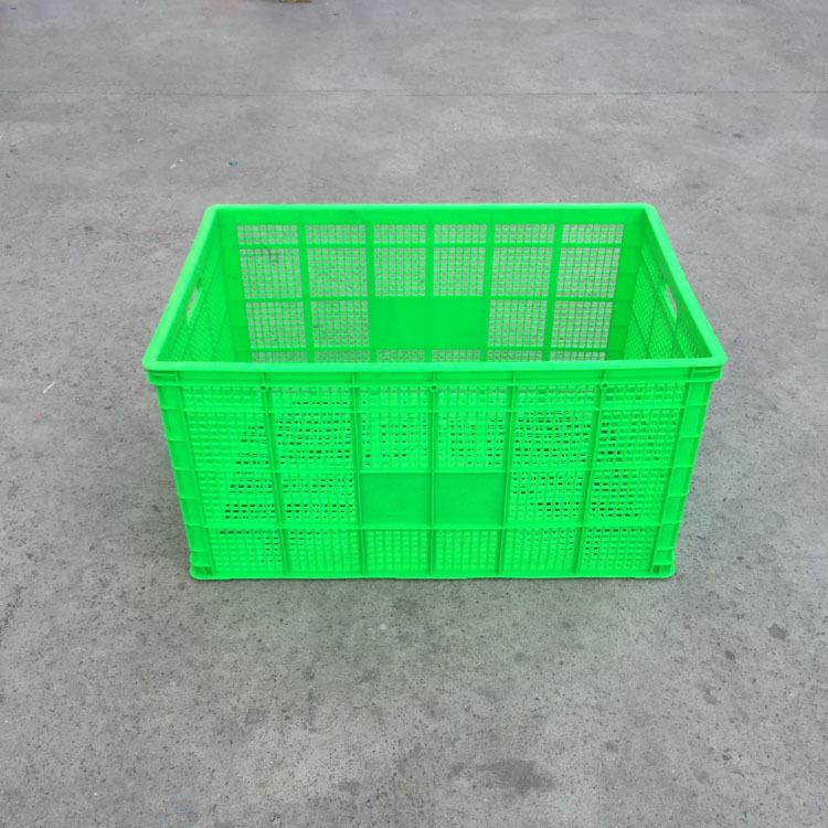 生产绿色一米筐漏转NCI塑料周筐1米镂收纳筐蔬菜水果筐框水空