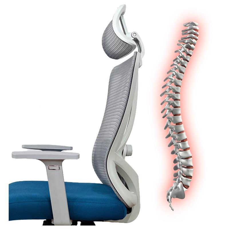脑椅学习椅久坐不累网透气椅电升降转书桌万向轮可躺人体工学椅