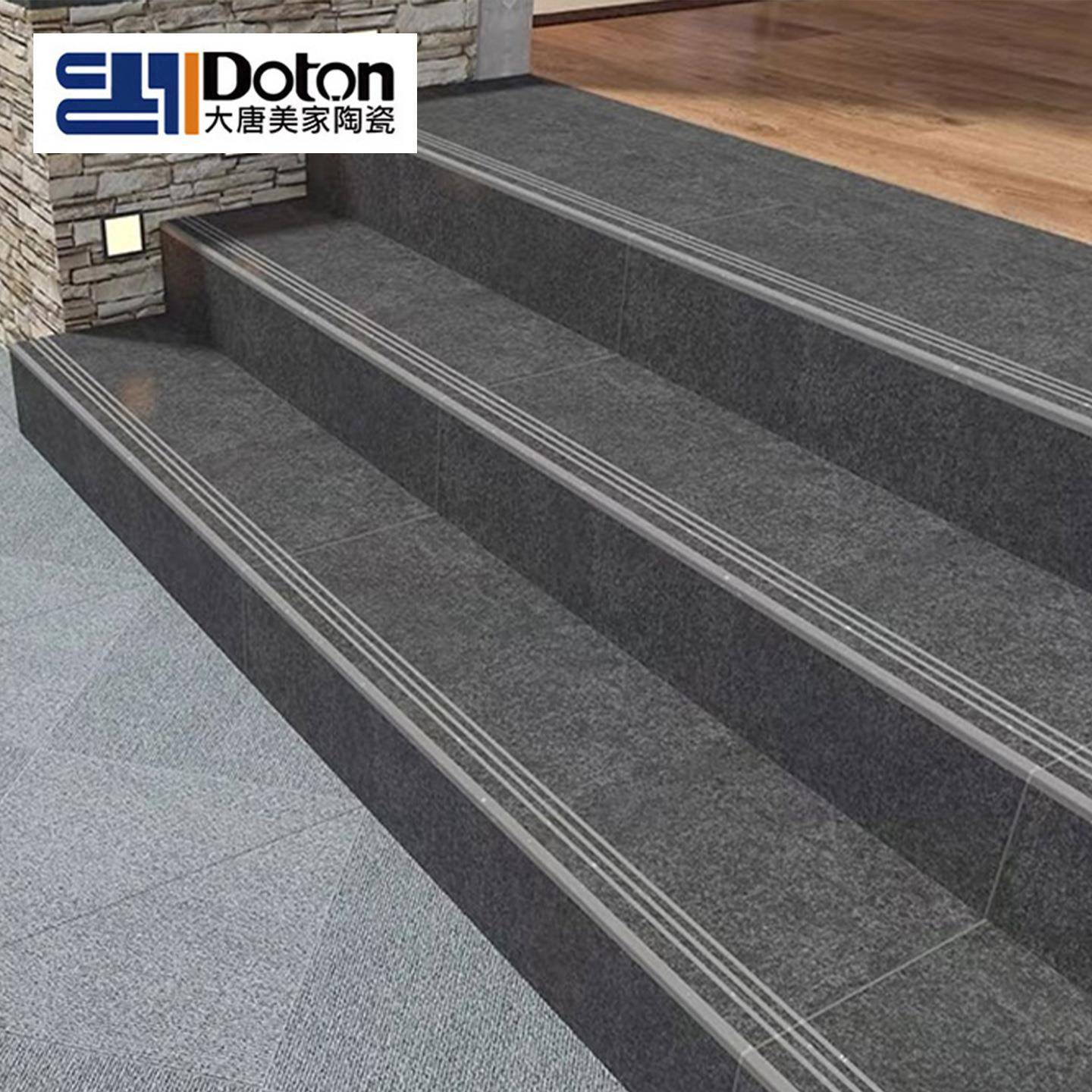 户外地铺石梯砖47楼0x12院00庭大门石瓷英砖梯级超如图厚砖仿石砖