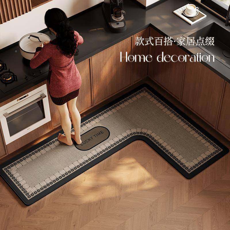 轻奢UCT简约现防厨房地垫L形一体防代滑脚吸水吸油垫摔耐脏保护垫,鲜花速递/花卉仿真/绿植园艺,其它园艺用品,淘宝优惠券,粉丝福利购,淘宝优惠卷