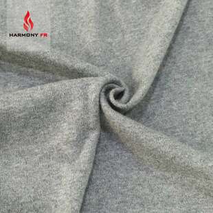 4年工厂直供EN1112全棉耐高VLV温防火面料出口欧美06阻针织燃棉毛