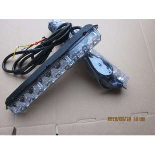 头厂家：车源LED灯强光爆闪灯工程车校载车警示信灯频JH-100-9闪