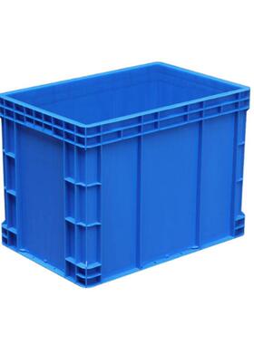 EU54650物流箱长方形加厚6400*400*40蓝灰物流箱子储物大号EU4645