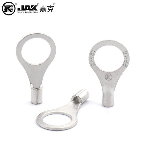 RN1.25-8紫铜鼻子O型接认线端子IFY裸端头B电连线接器有证KST
