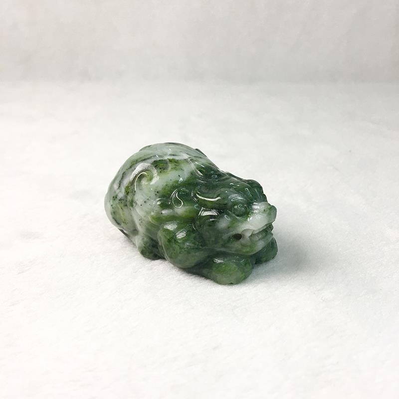 独山玉貔貅手玩件南阳独山玉貔貅手把件独山玉貔貅小摆件独玉貔貅