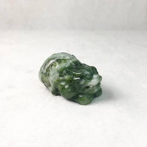 独山玉貔貅手玩件南阳独山玉貔貅手把件独山玉貔貅小摆件独玉貔貅