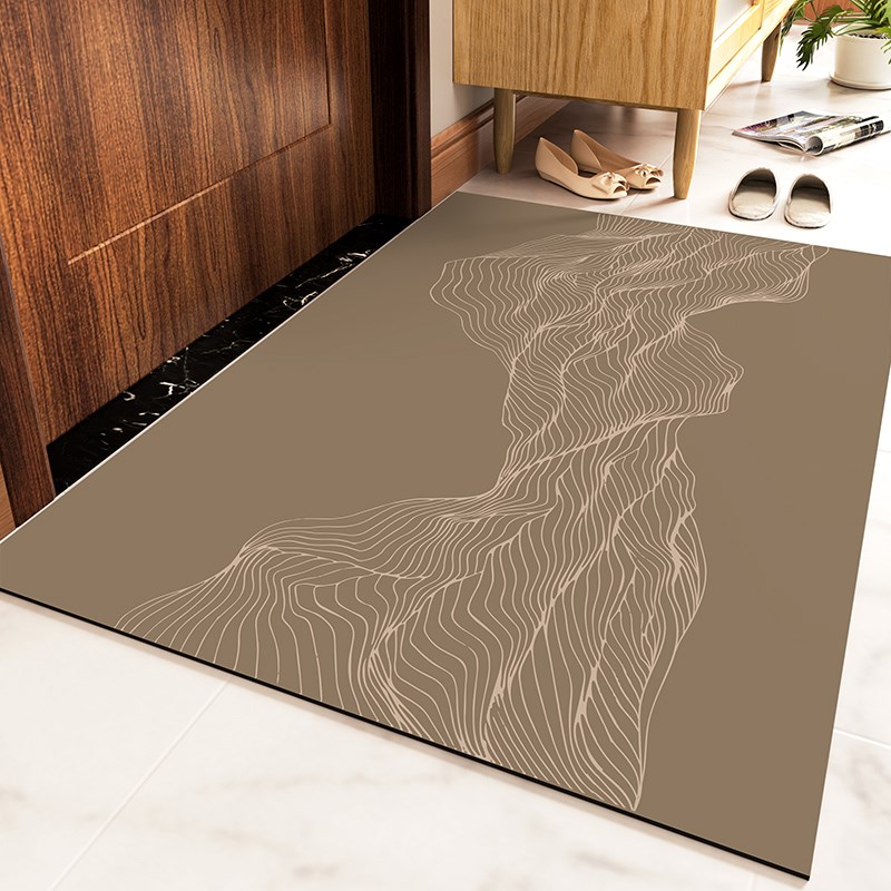 入户门免洗可擦地垫家用进门耐脏门垫防滑脚垫玄关可裁剪门口地毯