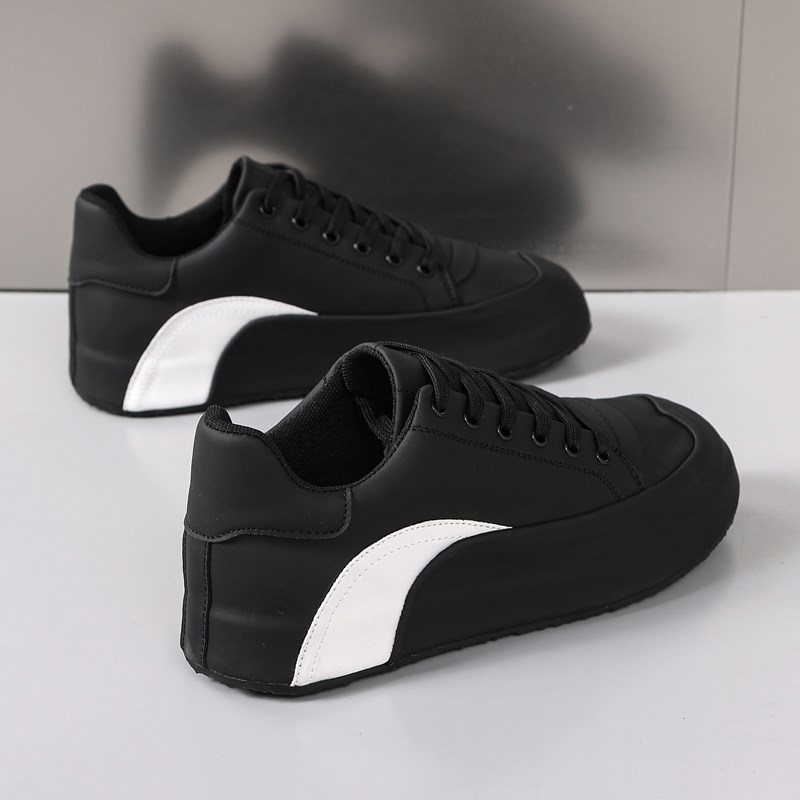 真皮软底防滑防臭2024夏季新款透气跑步休闲百搭皮蓬包底运动男鞋