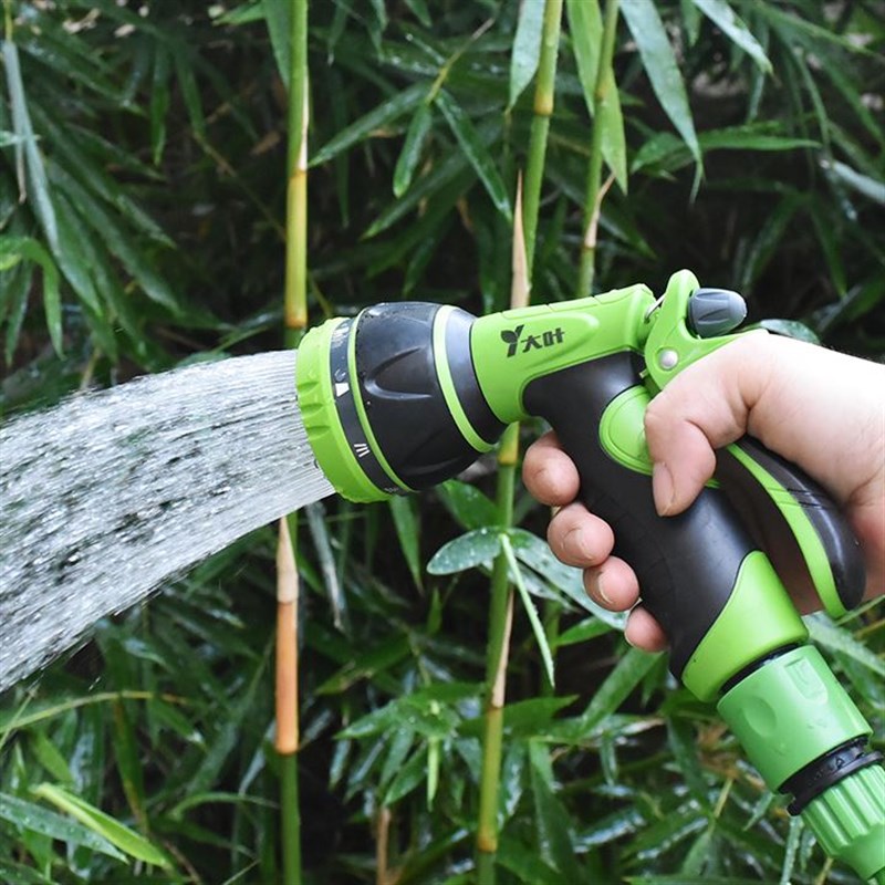 家用洗车浇花神器阳台庭院弹簧伸缩水管软管高压水枪喷头浇菜园艺