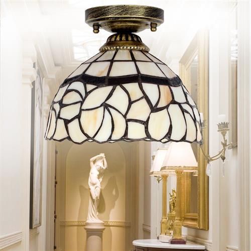 高档可馨灯饰 欧式复古吸顶灯单头过道走廊阳台玄关浴室灯楼梯造