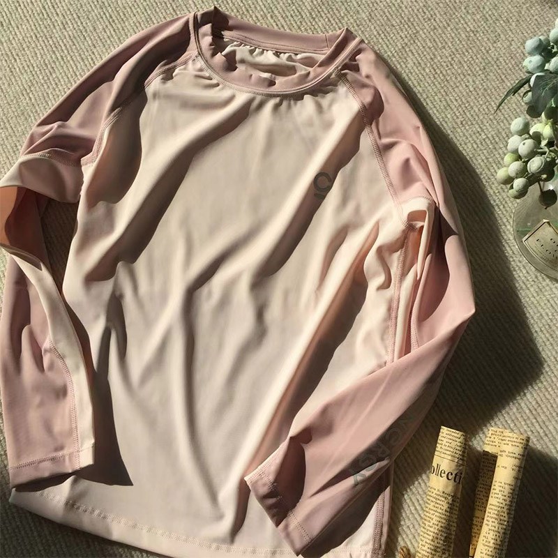 春秋新款女童速干衣儿童体能训练服专业男童运动TS恤长袖t恤打底