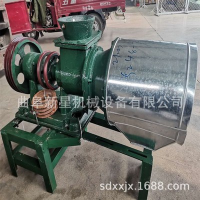 锥形磨面粉机 电动产量稳小麦磨面O机 麸皮分离设备
