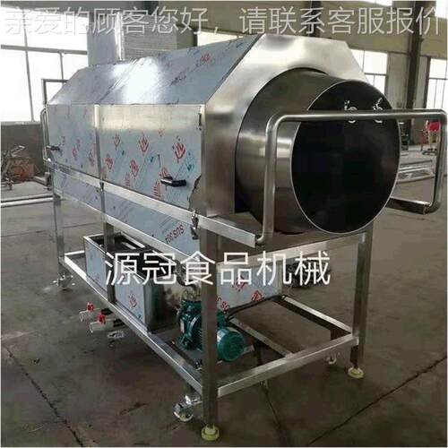 多功能包装袋洗袋机 海产品肉类螺旋毛刷清洗机 不锈钢滚筒洗袋机