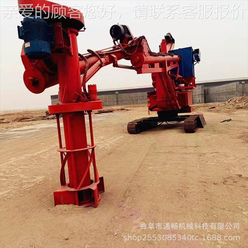 大型蛟龙出库卸吸LX-325灰机 水装泥船机 大管径螺旋灰机粉设备