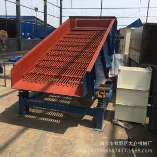 铁矿石直线振动筛矿山 圆振动筛系列 大颗粒长方形多层振动筛选机