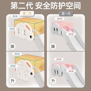 1918滑滑梯小儿童室家用儿童内玩E床沿折叠滑滑梯宝宝型沙发具婴