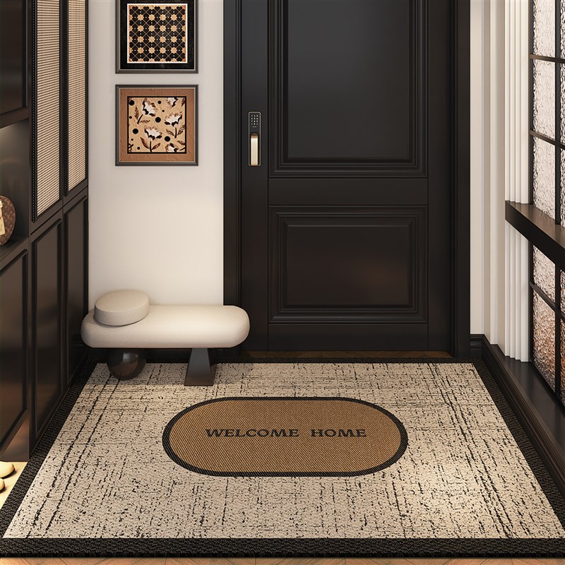 高级入户门地垫新款门口地毯门垫进门家用防滑可裁剪脚垫门外垫子