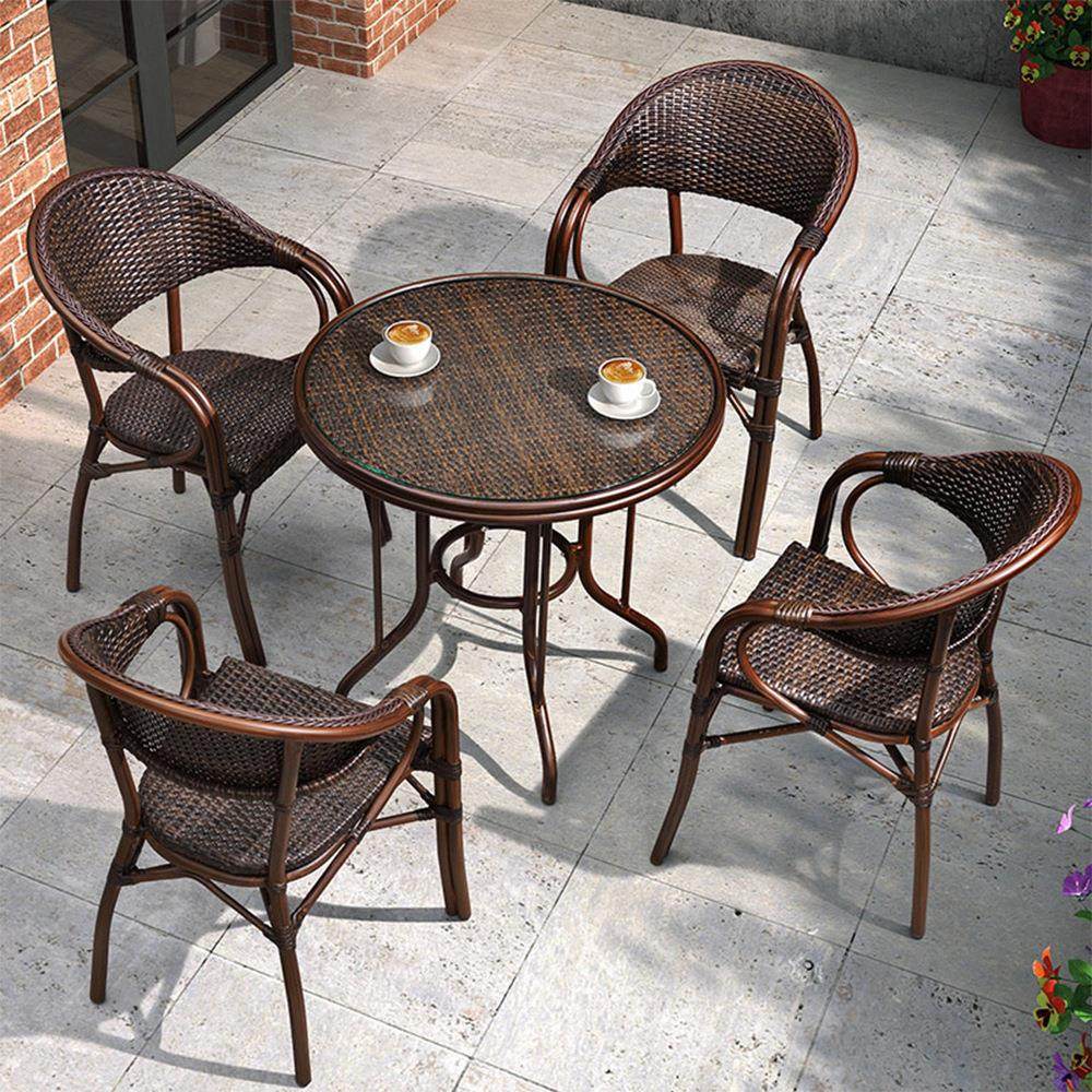户外桌椅组合阳台藤椅三件套室外庭院花园休闲茶几藤编露台休闲椅,商业/办公家具,商用藤编家具,淘宝优惠券,粉丝福利购,淘宝优惠卷