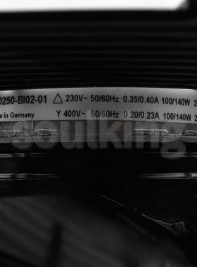原装2ebmst SD2B50-I02-01 230/4p0S2D250-B0V 100/140W外转子轴