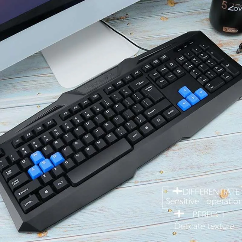 ifound F139 有线US键盘B单商务办公游戏家用防水电脑键盘新品