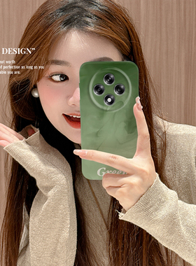 ins风绿色晕染适用OPPOA3/5G手机壳A3活力版菲林硬壳A3i/A3s/A3x男女oppoA2Pro/A2保护套oppoA1Pro潮牌A1X