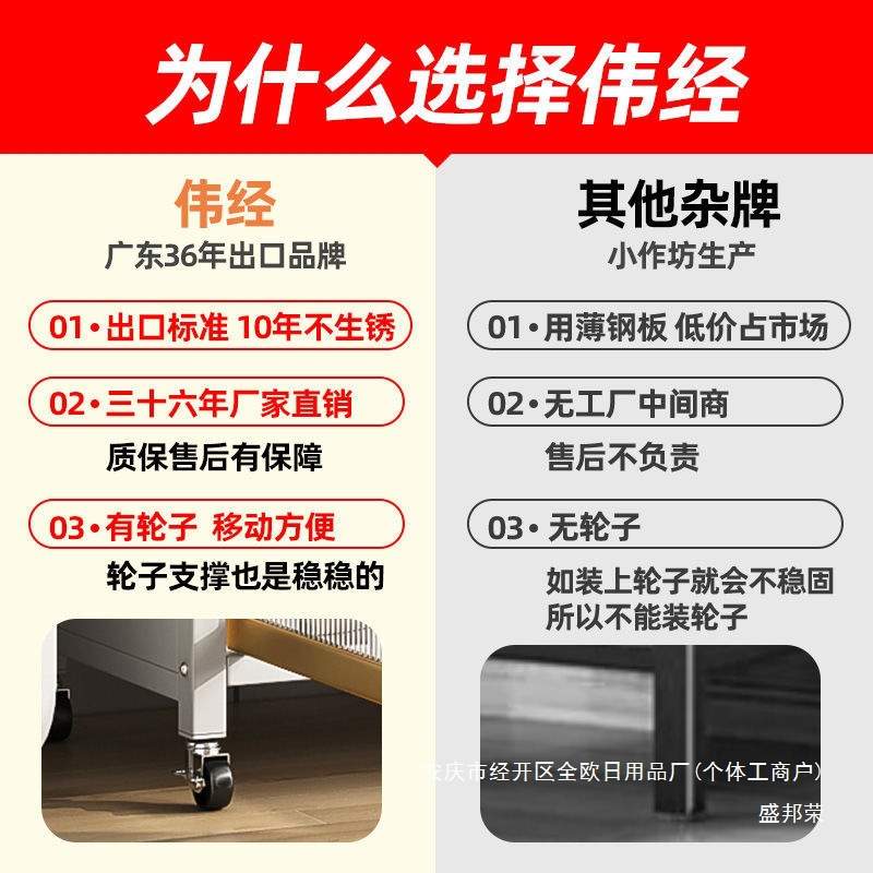 餐边柜落地橱柜带多功能厨房置物架柜多层柜门收纳锅具储物架电器