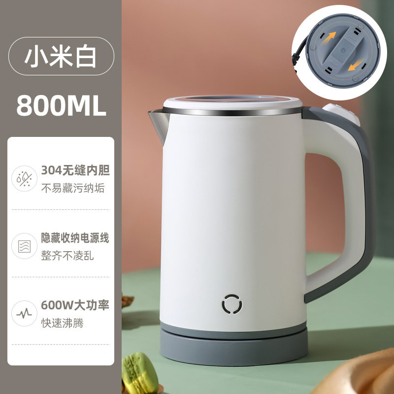0.8L烧水壶加热水壶电水壶110V美标日本欧规英规电热节能