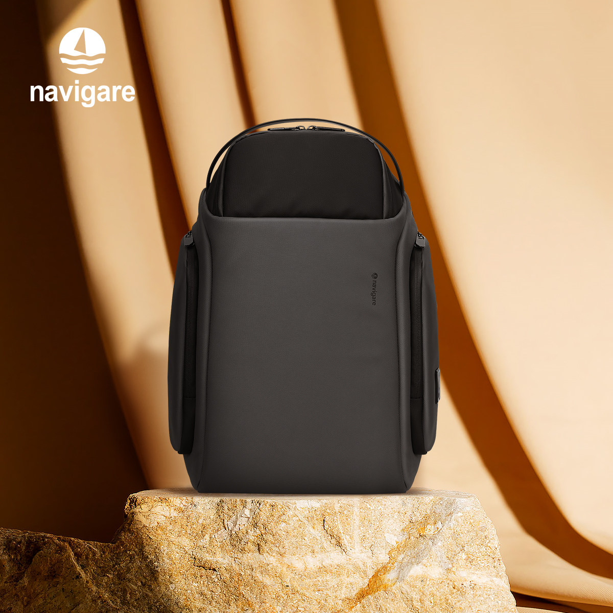 Navigare纳维凯尔意大利小帆船大容量双肩包男电脑包商务旅行背包