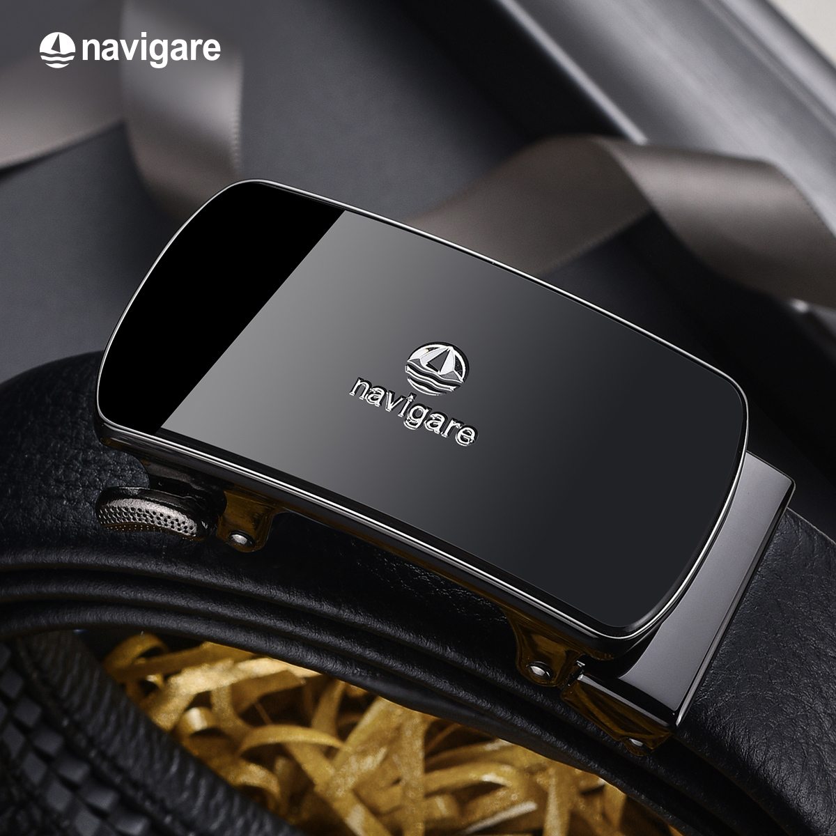 【严选牛背皮】商务自动扣腰带