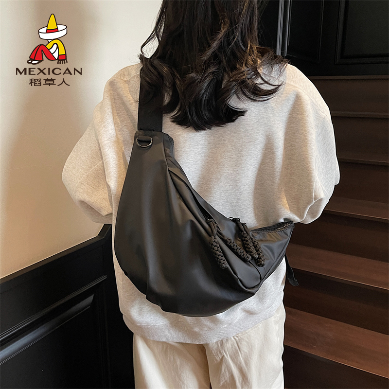 稻草人斜挎包女包后背包