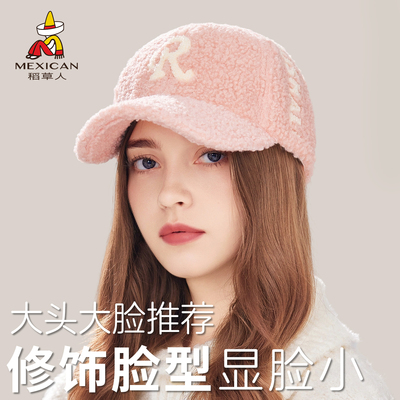 稻草人棒球帽子女秋冬季2025新款