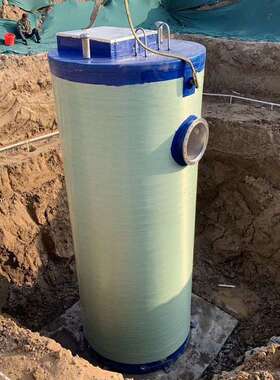 玻钢一体化预提泵站璃污水制截污地埋184式雨水泵站智能一体化升